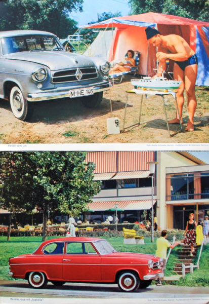 Borgward Isabella Kalenderblätter 1959 (10158)